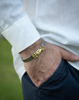 Golden Race Car Bangle