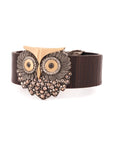 Owl Bracelet with Diamonds
