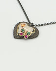 Heart and Butterfly Necklace