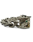 Serpent Bracelet with Diamonds