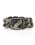 Serpent Bracelet with Diamonds
