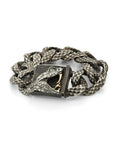 Serpent Bracelet with Diamonds