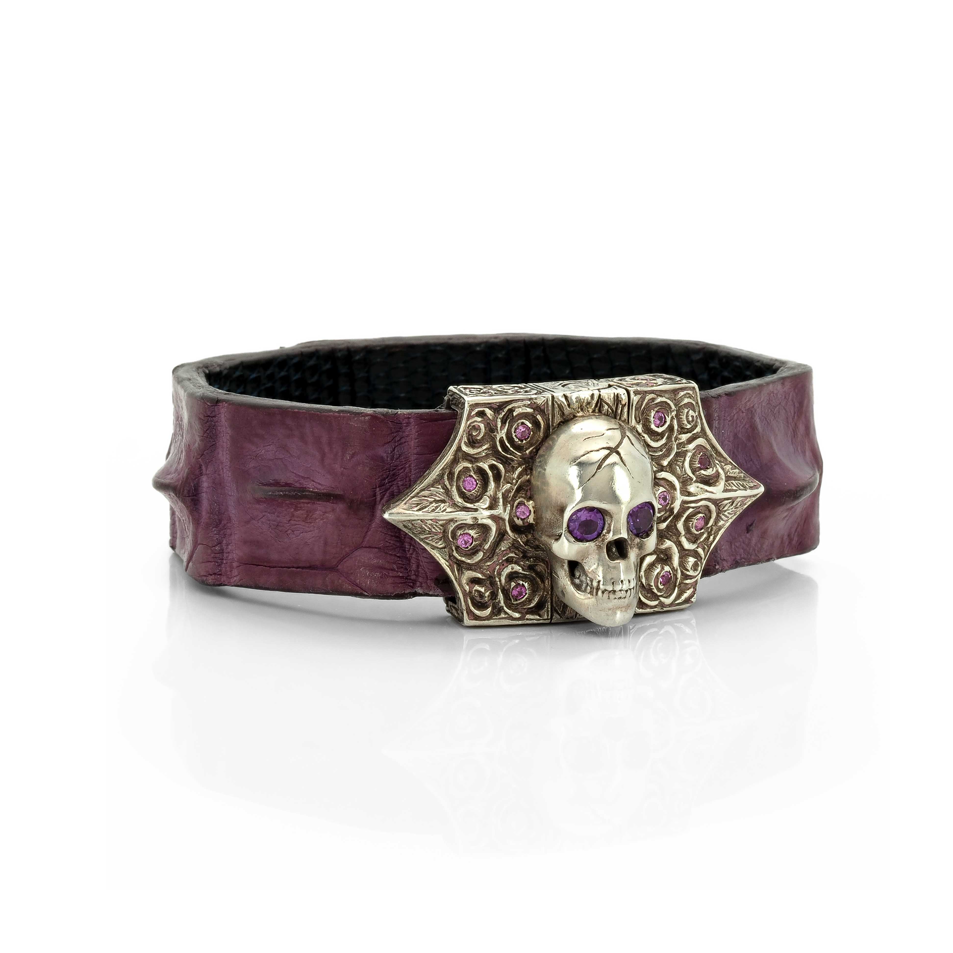 Skull and Roses Bracelet