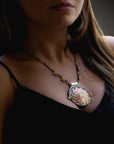 Owl Necklace with Diamonds Signature Series