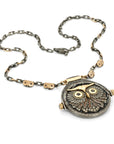 Owl Necklace with Diamonds Signature Series