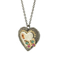 Heart and Butterfly Necklace