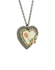 Heart and Butterfly Necklace