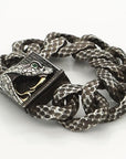 Serpent Bracelet with Diamonds