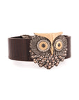 Owl Bracelet with Diamonds