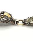 Bull Bracelet with Diamonds