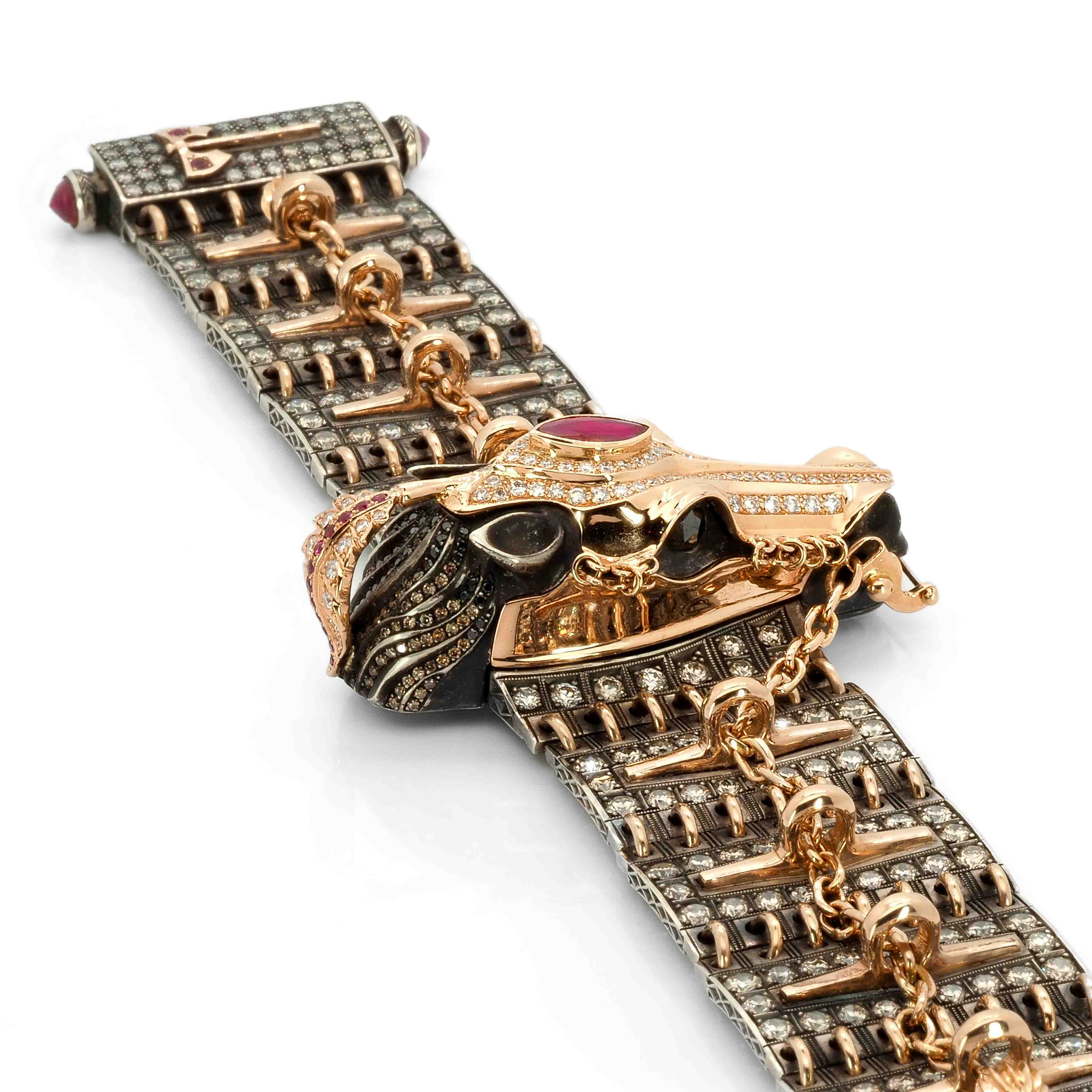 Ceremonial Horse Bracelet with Diamonds Signature Series